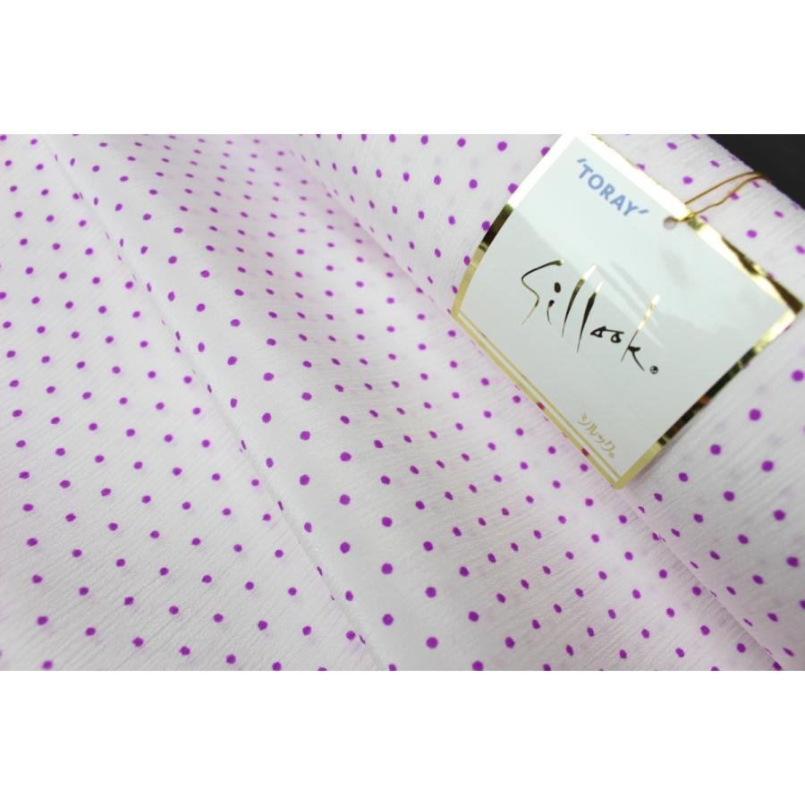 お年玉セール特価】長襦袢 反物 ちぢみ ゆめかんざし 東レシルック NGT