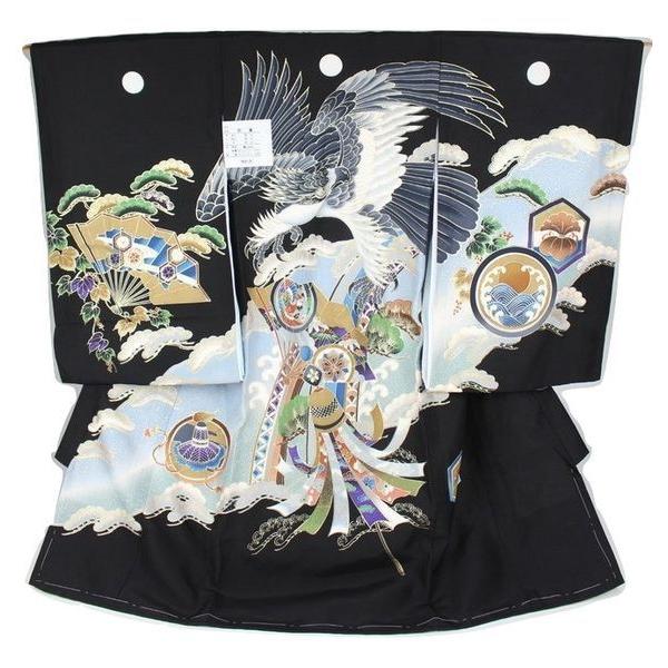 高級感 お宮参り 正絹 男児 産着 鷹柄 御祝着 のしめ Oub 4 売れ筋 Mail1 Mycollege Com My