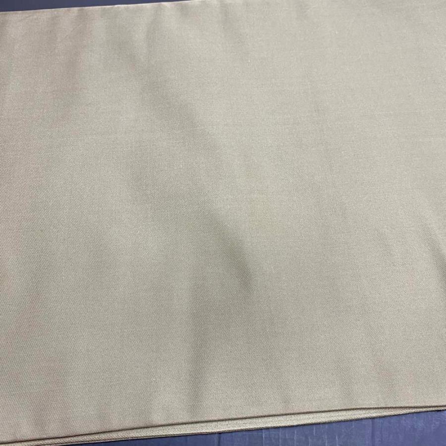 【袋帯】刺繍 抹茶色 六通柄袋帯 色無地 訪問着 付け下げ 中古 礼装 正絹 仕立て上がり リサイクル 434cm 2846 刺繍 抹茶色 六通柄袋帯 色無地 訪問着 付け下げ 中古 礼装 正絹
