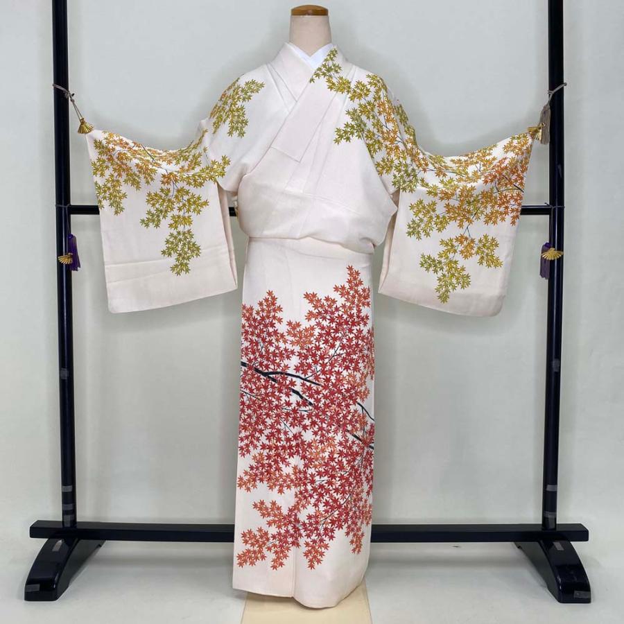 美品綺麗身丈168cm裄丈69cm正絹振袖