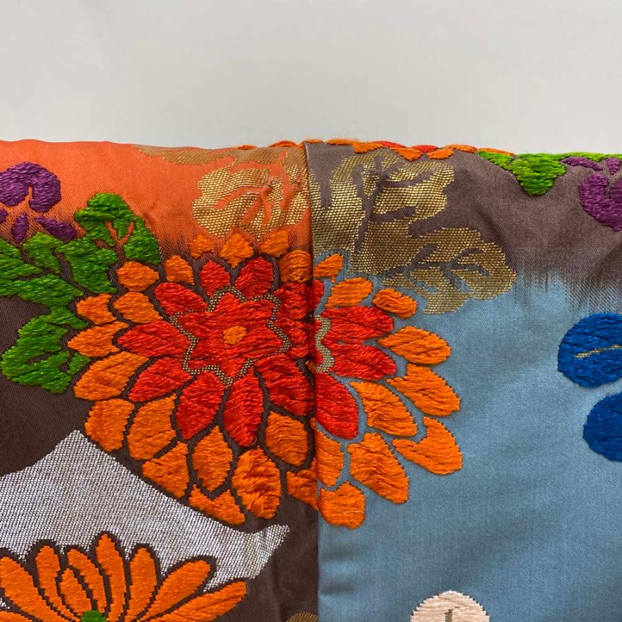 色打掛 正絹 鶴 刺繍 金 打掛 Mサイズ 裄65.5 花嫁衣裳 婚礼 リサイクル 中古 ブライダル ウエディング 着物 3965 色打掛 正絹 鶴 刺繍 金 打掛 Mサイズ 裄65.5 花嫁衣裳 婚礼
