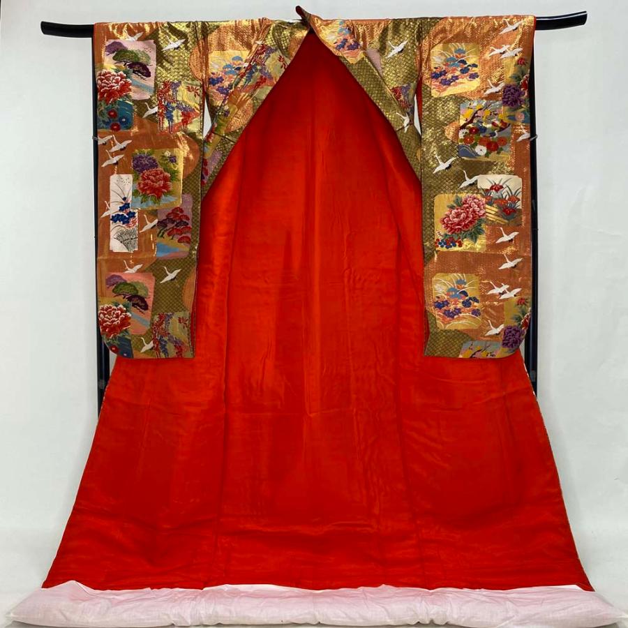 ☆*☆様 中古　色打掛　特価品 Amazon | リサイクル着物 色打掛 花嫁衣装 正絹 裄68cm 身丈