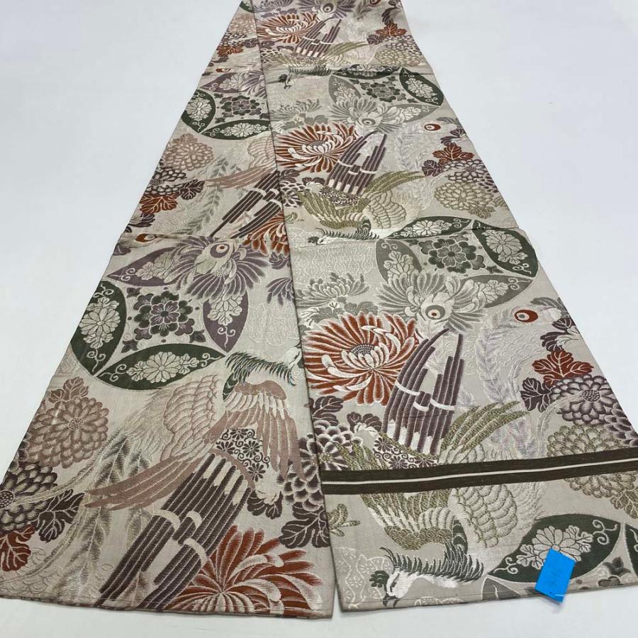 丸帯 アンティーク ヴィンテージ 全通 金帯 384cm 花嫁衣装 貸衣装 