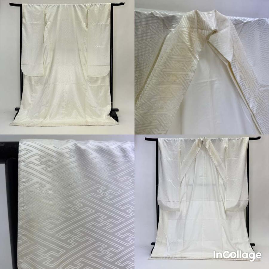 白打掛 3点セット 帯 掛下 白無垢 白 撮影用 結婚式 花嫁衣装 裄65cm