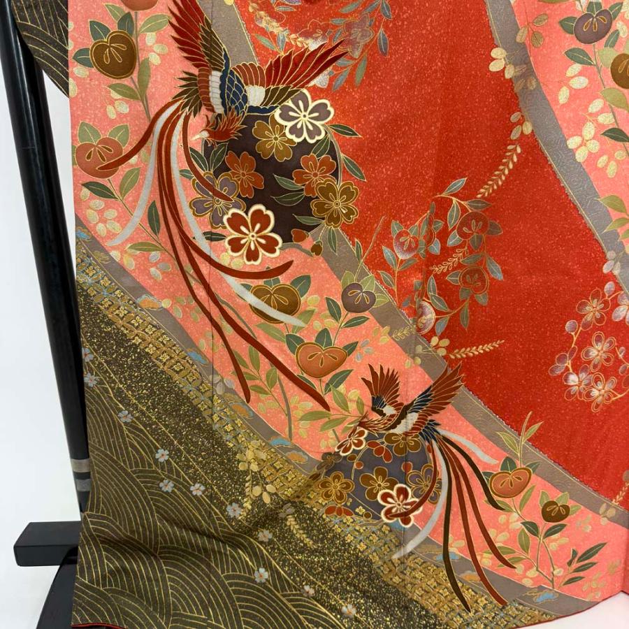 振袖 中古 ピンク 正絹 古典 裄67.5cm 身丈170.3cm 美品 L サイズ 成人式 4483 振袖 中古 ピンク 正絹 古典 裄67.5cm 身丈170.3cm 美品 L サイズ 成人