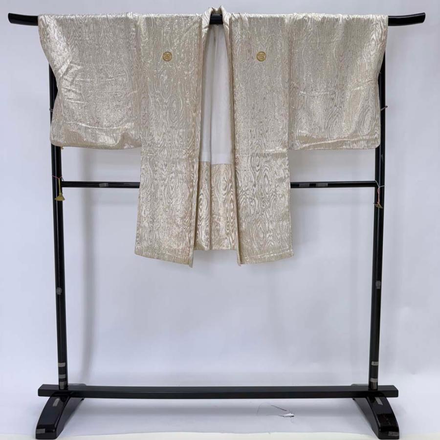 紋付袴 6点セット 着物 羽織 袴 長襦袢 羽織紐 角帯 裄74.8cm 袴丈92cm