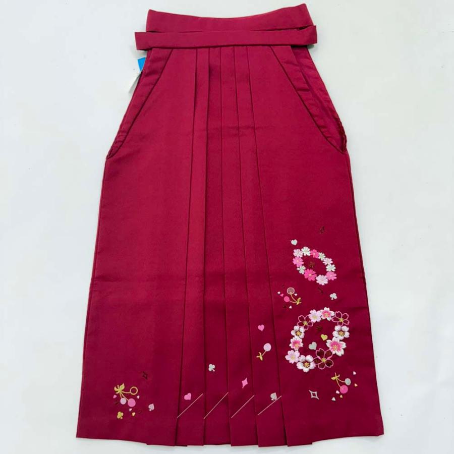 袴 S size 紐下丈87cm 行灯袴 卒業袴 女性用袴 刺繍 ピンク  中古 4698 袴 S size 紐下丈87cm 行灯袴 卒業袴 女性用袴 刺繍 ピンク 中古 4698