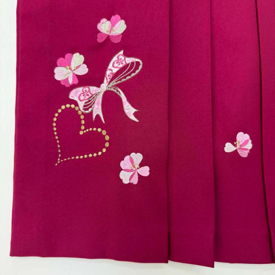 袴 L size 紐下丈95cm 行灯袴 卒業袴 女性用袴 anan 刺繍 ピンク 中古 4723 袴 L size 紐下丈95cm 行灯袴 卒業袴 女性用袴 anan 刺繍 ピンク 中古
