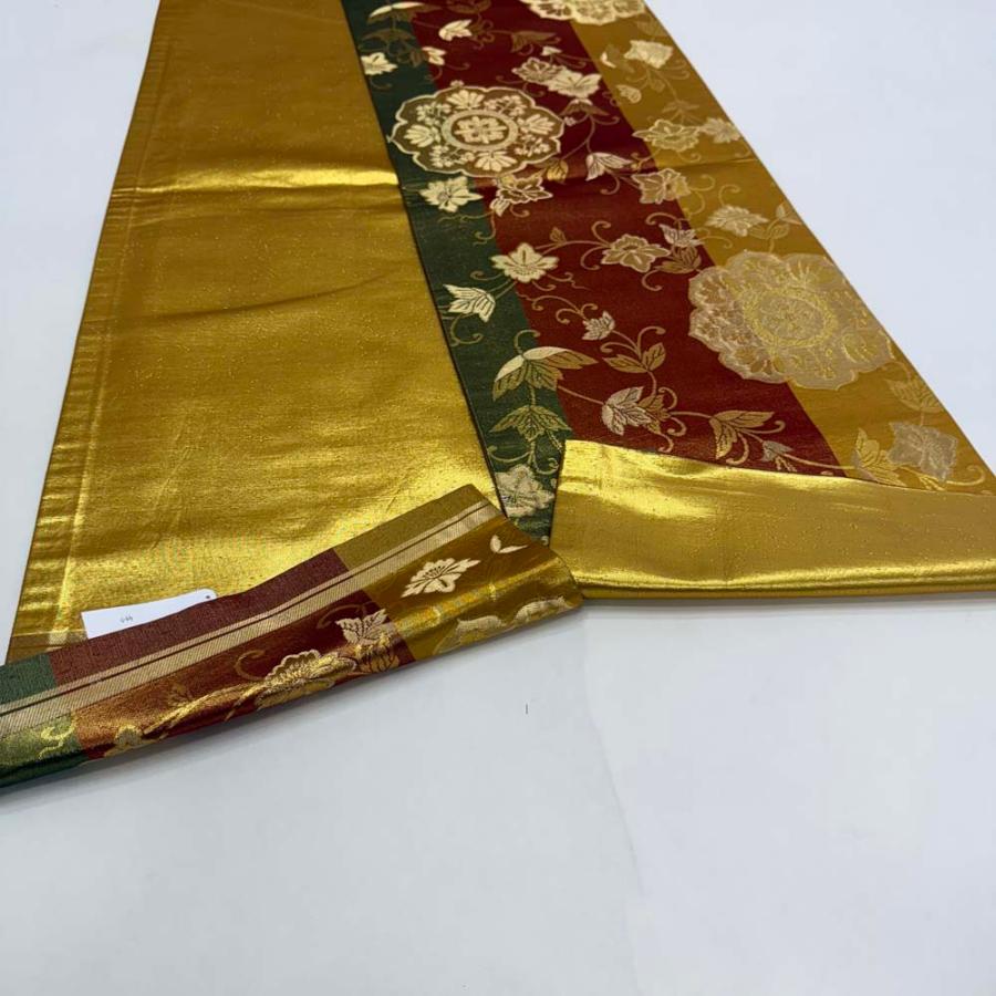 引き振袖用帯 本振袖用帯  裾引き 大振袖 全通 460cm 大きい 花嫁衣装 舞台衣装 中古 リサイクル 結婚式 婚礼 4889 引き振袖用帯 本振袖用帯 裾引き 大振袖 全通 460cm 大きい 花嫁衣装