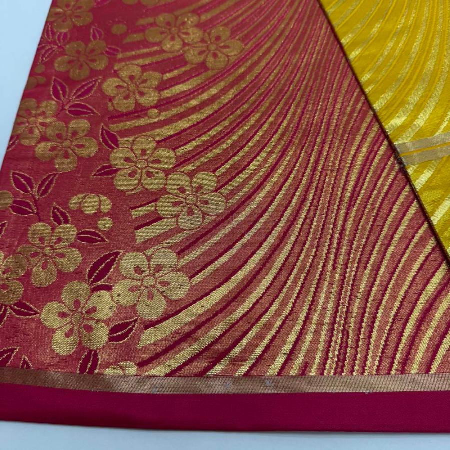 引き振袖用帯 本振袖用帯 裾引き 大振袖 全通 434cm 花嫁衣装 舞台衣装