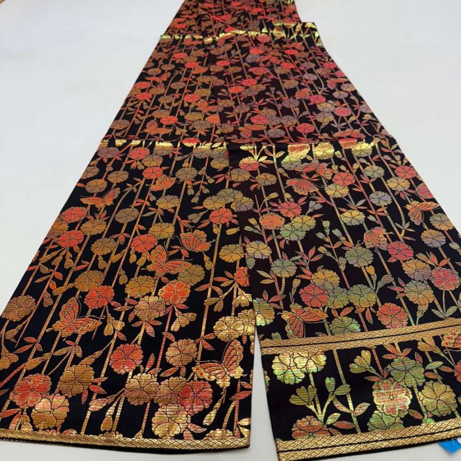 引き振袖用帯 本振袖用帯 裾引き 大振袖 全通 445cm 花嫁衣装 舞台衣装