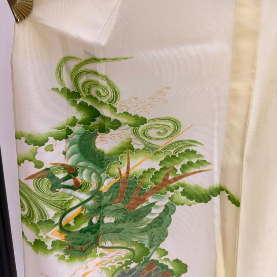 訪問着 付け下げ 絽 夏用 夏 洗える着物 礼装 ポリエステル 裄67cm L