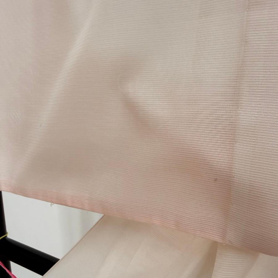 訪問着 付け下げ 絽 夏用 夏 洗える着物 礼装 ポリエステル 裄65.5cm M