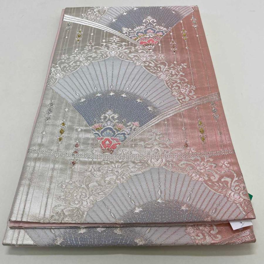 袋帯】中古 帯 ヴィンテージ 正絹 古典 リサイクル リメイク 生地 