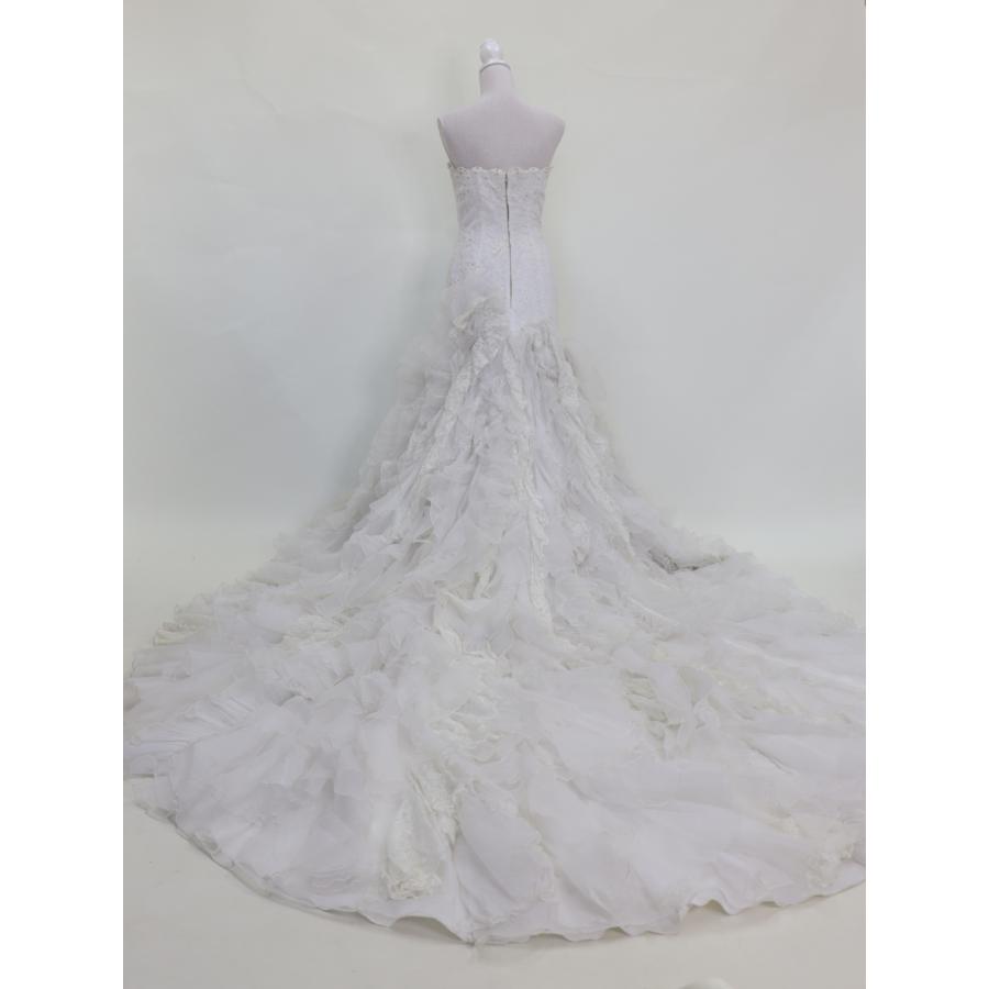 中古 ウエディングドレス オフホワイト Aya na ture アヤナチュール 11