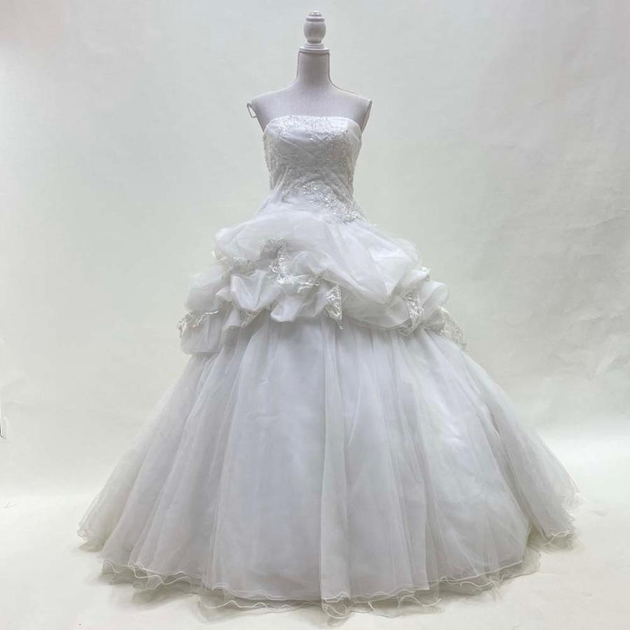 ウェディングドレス 中古 9号FT プリンセスライン AYA UETO 上戸彩  