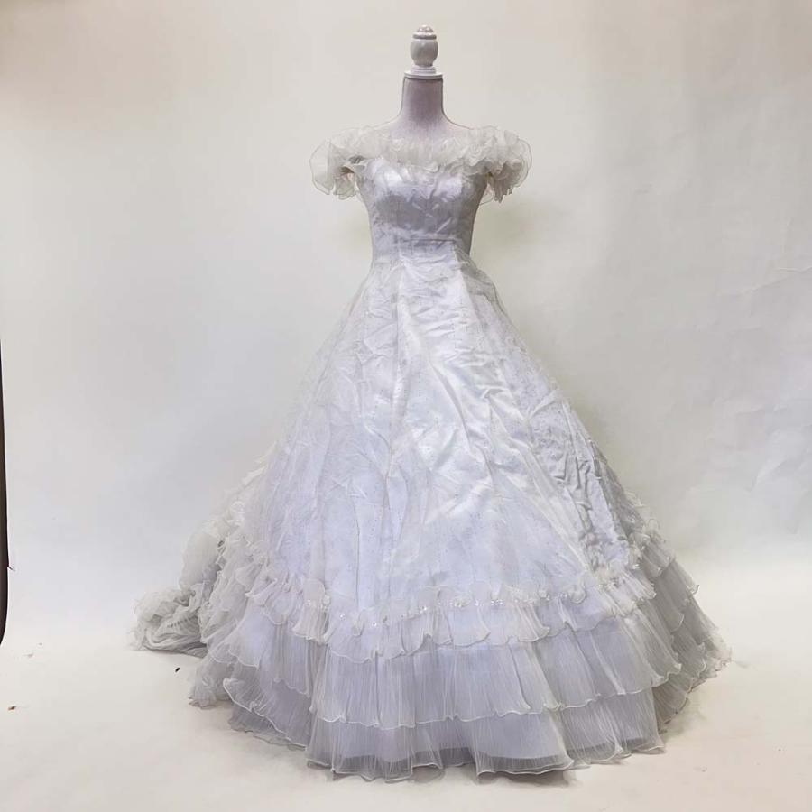 ウェディングドレス 9号TT シェーナドゥーノ 中古 オフショルダー A  