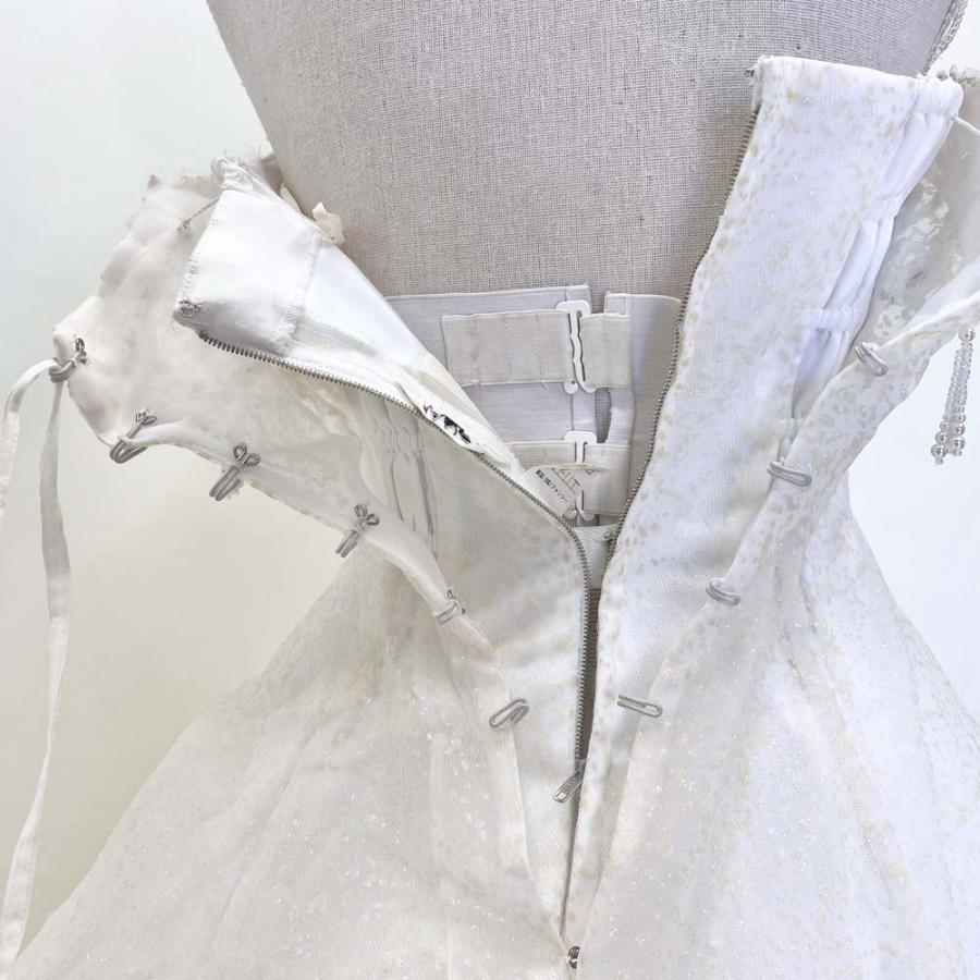 中古 ウェディングドレス Aライン FANCY 9-11号 結婚式 フォト 