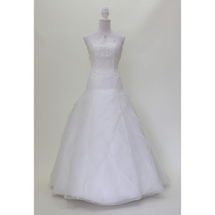 中古 ウエディングドレス Lovely Wedding オフホワイト 9号T 