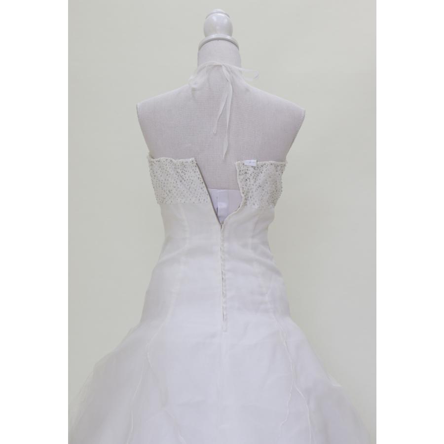 中古 ウエディングドレス Lovely Wedding オフホワイト 9号T 