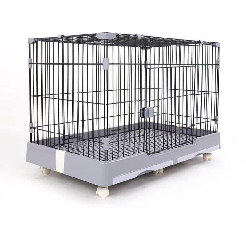オンラインストア新作 犬ケージ 猫ケージ 小動物用 ウサギケージ 室内飼い スチール製 引き出しトイレ付 掃除簡単 移動便利 組み立て74 49 56cm ペット クリアランス販売中 Ssl Daikyogo Or Jp