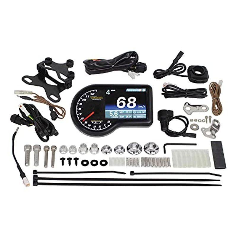 Sp武川 Takegawa スーパーマルチtftメーター スーパーマルチtftメーター Dc12vバッテリー付き車 汎用 メーター インジケーター