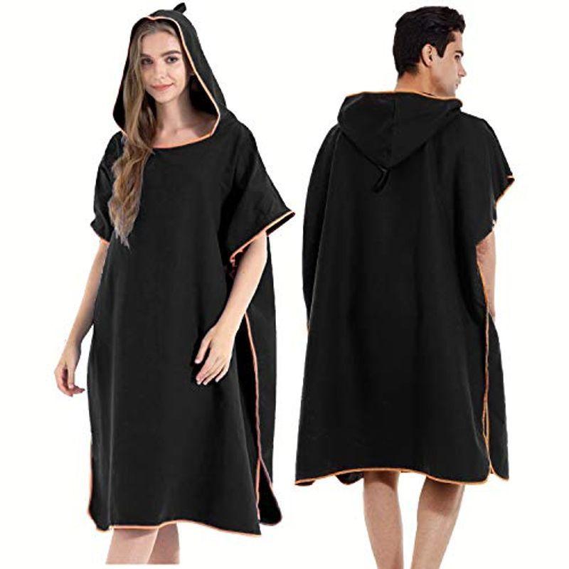 激安人気新品 Unizom サーフィン ポンチョ お着替え ラップタオル バスローブ レディース メンズ マイクロファイバー 速乾 軽量 Cisama Sc Gov Br