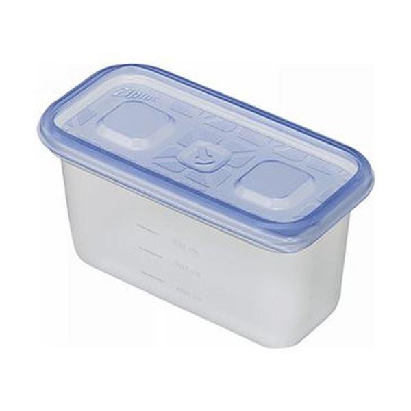ds-（まとめ）旭化成ホームプロダクツ ジップロックコンテナー 長方形 510ml 1パック（2個）〔×50セット〕_1