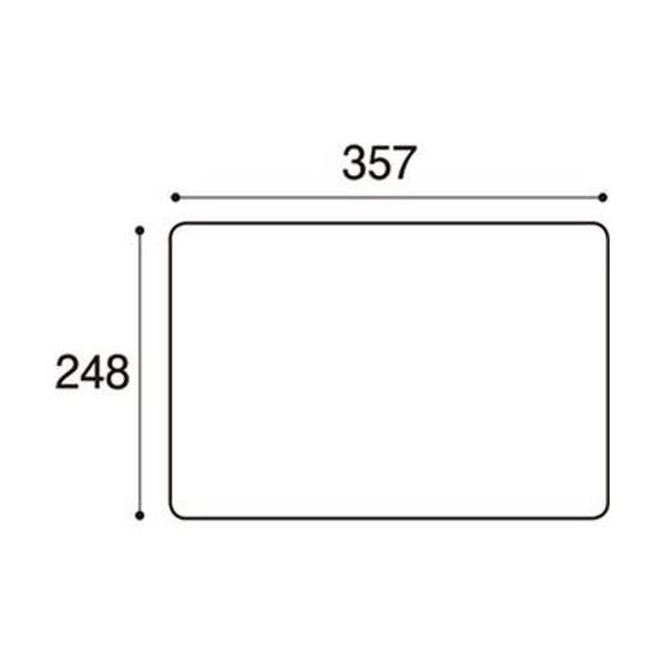 ds-（まとめ）蝶プラ産業 プルアップトレー#3525（約360×250×17粍）ブドウ酒 1枚〔×10仕かける〕