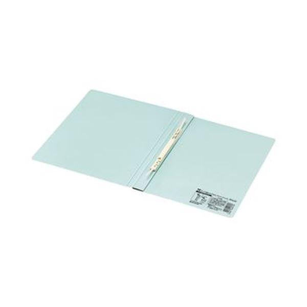 ds-（まとめ）コクヨ フラットファイル（オール紙）A4タテ 100枚収容 背幅18mm 青 フ-RK10NB 1セット（10冊）〔×10セット〕_1