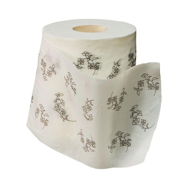 ds-（まとめ）四国特紙 トイレットペーパー 白檀の香り ダブル 芯あり 30m 1パック（4ロール） 〔×10セット〕_1