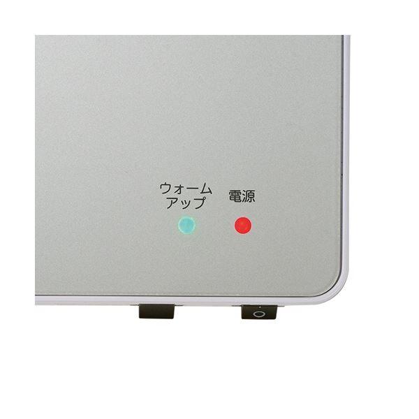 ds-ナカバヤシ パーソナルラミネーター クイックラミ エコノミー A4 2本ローラー シルバー NQL-E01A4S 1台_2