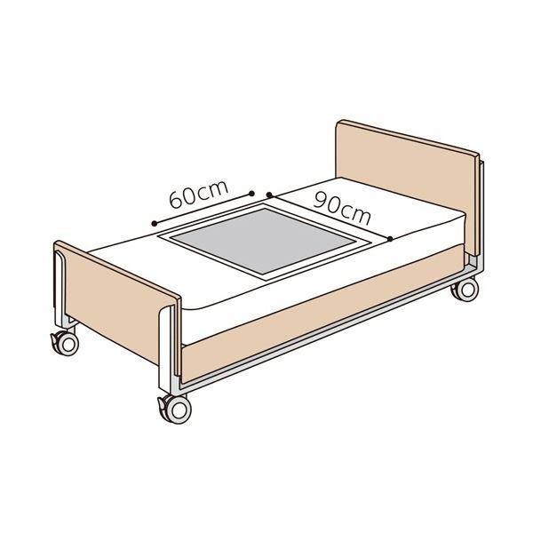 ds-(まとめ) オオサキメディカル プラスハート使い捨て高吸収マット 60×90cm 1パック(6枚) 〔×20セット〕_2