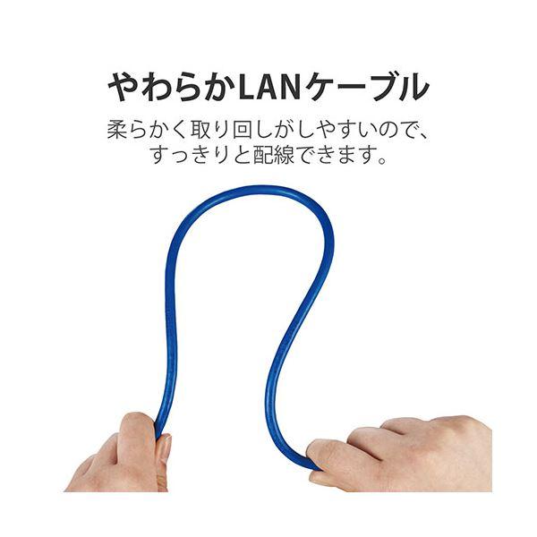 ds-〔3個セット〕 エレコム Cat7 LANケーブル 5m LD-TWSYT/BM5X3_3