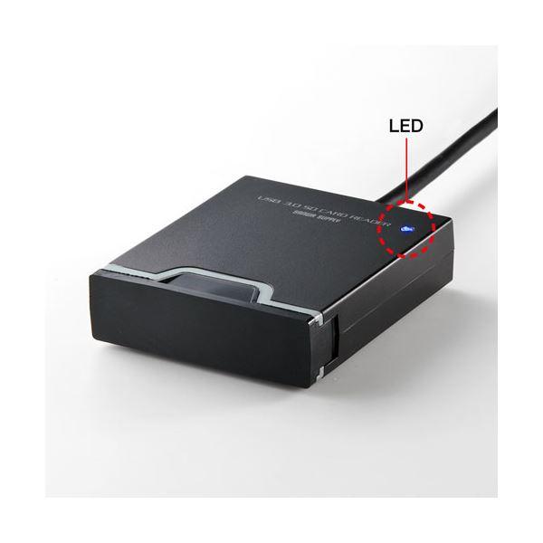 ds-〔5個セット〕 サンワサプライ USB3.2 Gen1 SDカードリーダー ADR-3SDUBKNX5_3