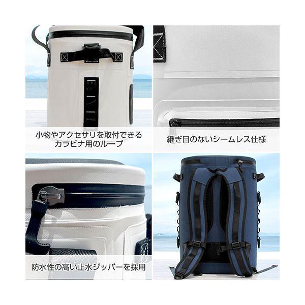 ds-ジェイエスピー HANT ソフトクーラーボックス30 ネイビー HASC30-NV_2
