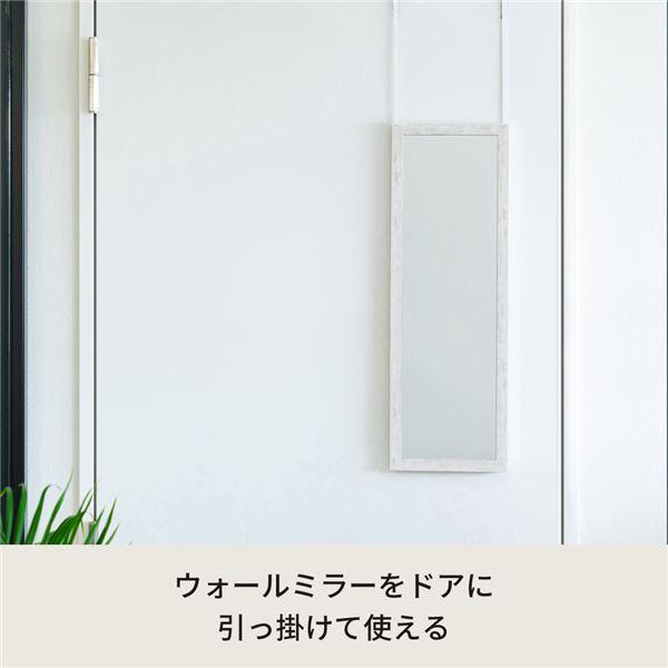 ds-〔10個セット〕ドア掛けフック(ホワイト/白) アイアン DIY 省スペース ドアミラ ミラーフック 賃貸 ドアフック 業務用 NK-009 (ミラー別売り)_3