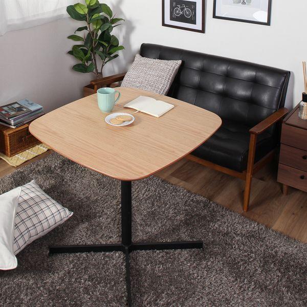カフェテーブル 約75×75cm NA ナチュラル 組立品