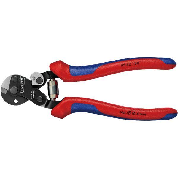 ds-KNIPEX クニペックス ワイヤーロープカッター コンフォート 全長160mm 9562-160 工具 ツール DIY 作業工具_1
