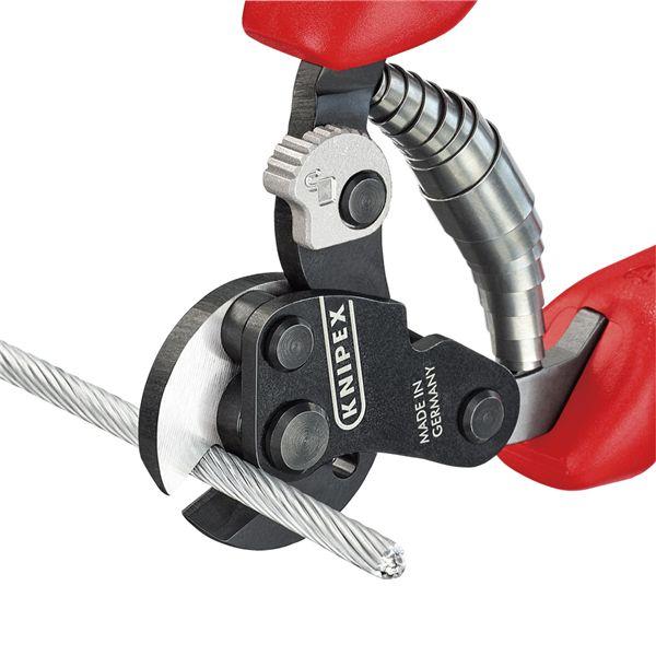 ds-KNIPEX クニペックス ワイヤーロープカッター コンフォート 全長160mm 9562-160 工具 ツール DIY 作業工具_2