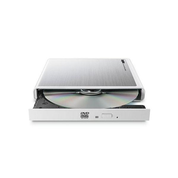 ds-ロジテック USB-A ポータブルDVDドライブ 再生 編集 書き込み ホワイト LDR-PMM8U2VWH_1