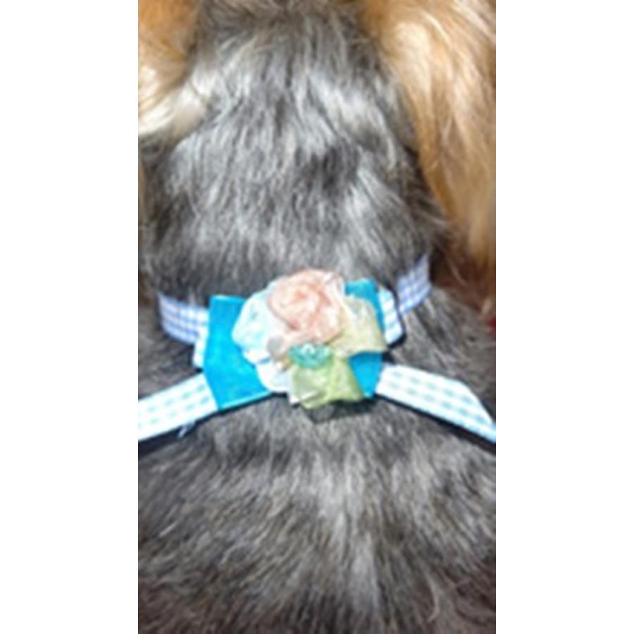 犬 猫 リボン ハンドメイド 商品 髪飾り 20個入り 10ペア 高級オーガンジー使用 日本製ゴム使用 (混色/男の子MIX) グリポッチ |  | 10