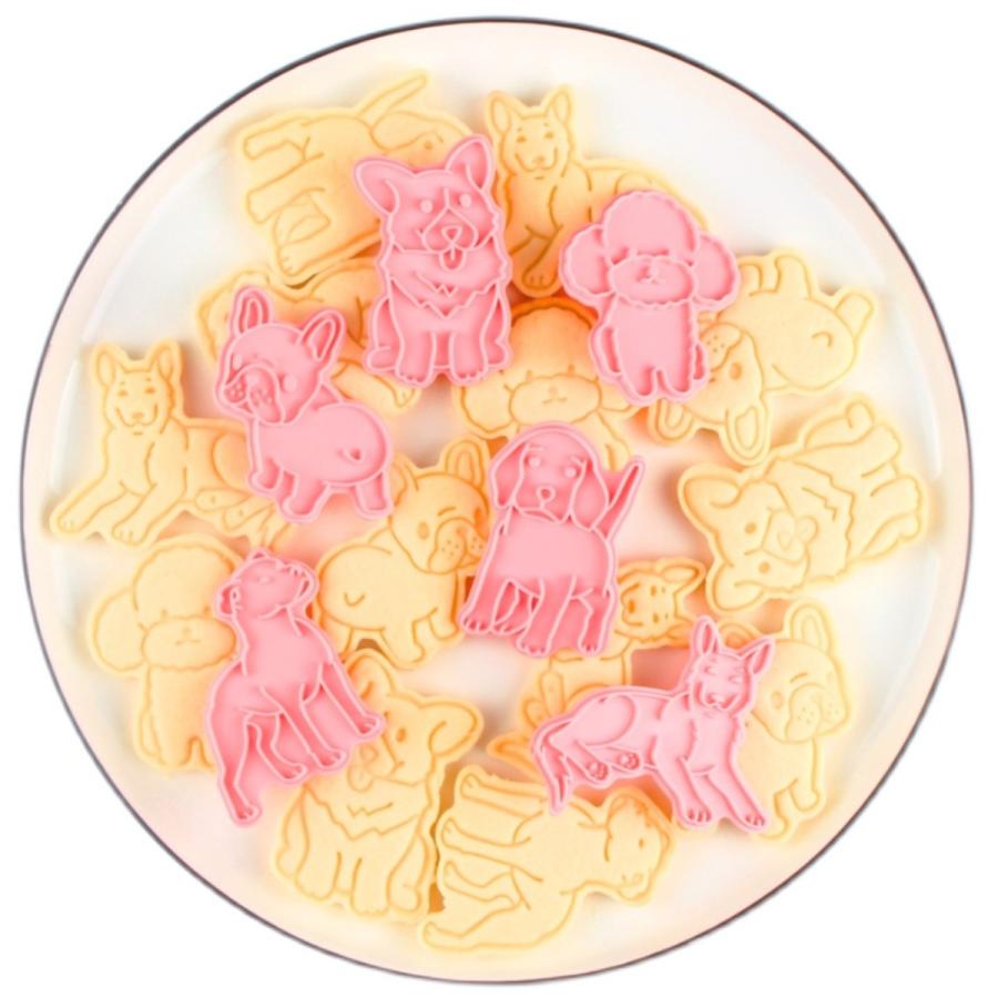 Syoutou ワンちゃん クッキー型 プードル ハスキー ラブラドール ブルドッグ コーギー 犬 抜き型 アイシングクッキー型 犬形 手作り お菓子 製菓道具 Syoutou 通販 Yahoo ショッピング