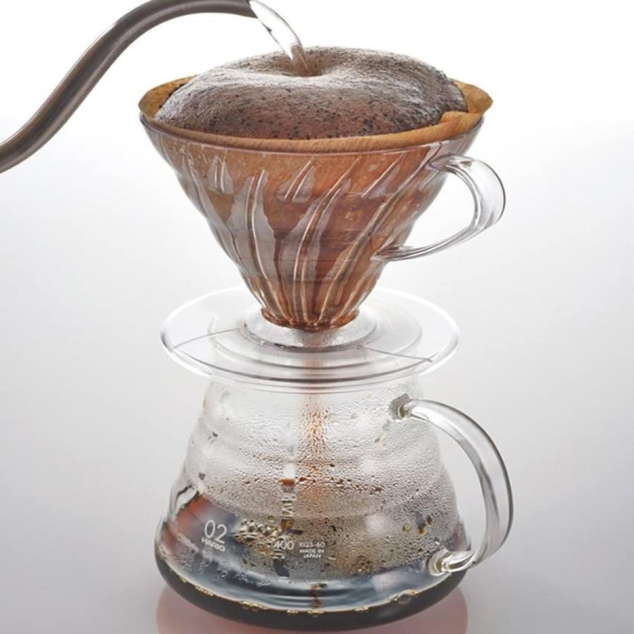 SYOUTOU HARIO (ハリオ) V60 03 透過 コーヒードリッパー クリア コーヒードリップ 1~6杯用 VD-01T コーヒー器具　コーヒーカップ　ブラックコーヒー　｜syoutou-store｜05