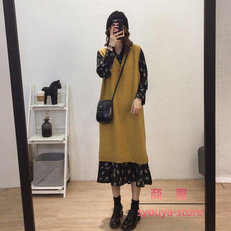 レディース きれいめ 韓国風 代 通勤 花柄ワンピース 春秋 長袖 セットアップ レディース ファッション春秋 韓国風 きれいめ 可愛い 2点 代 30代 40代 直営店に限定