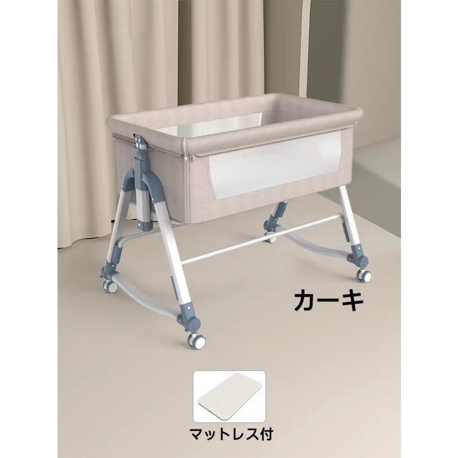 ストレッチドビー [2022最新モデル]ベビーベッド 添い寝 ミニ 持ち運び