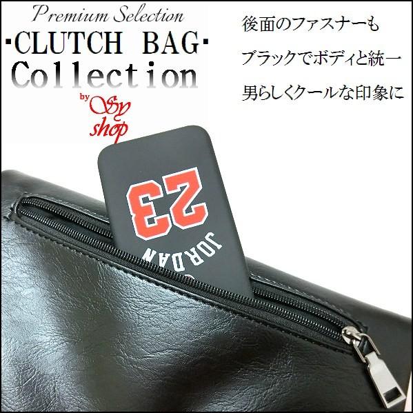 クラッチバッグ メンズ 上質 PU レザー 小さめ セカンドバッグ