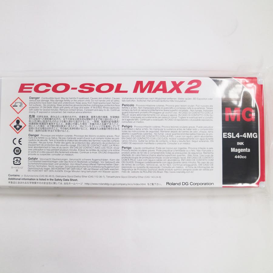 ローランドDG ECO-SOL MAX2インク（マゼンタ） 440ml ESL4-4MG