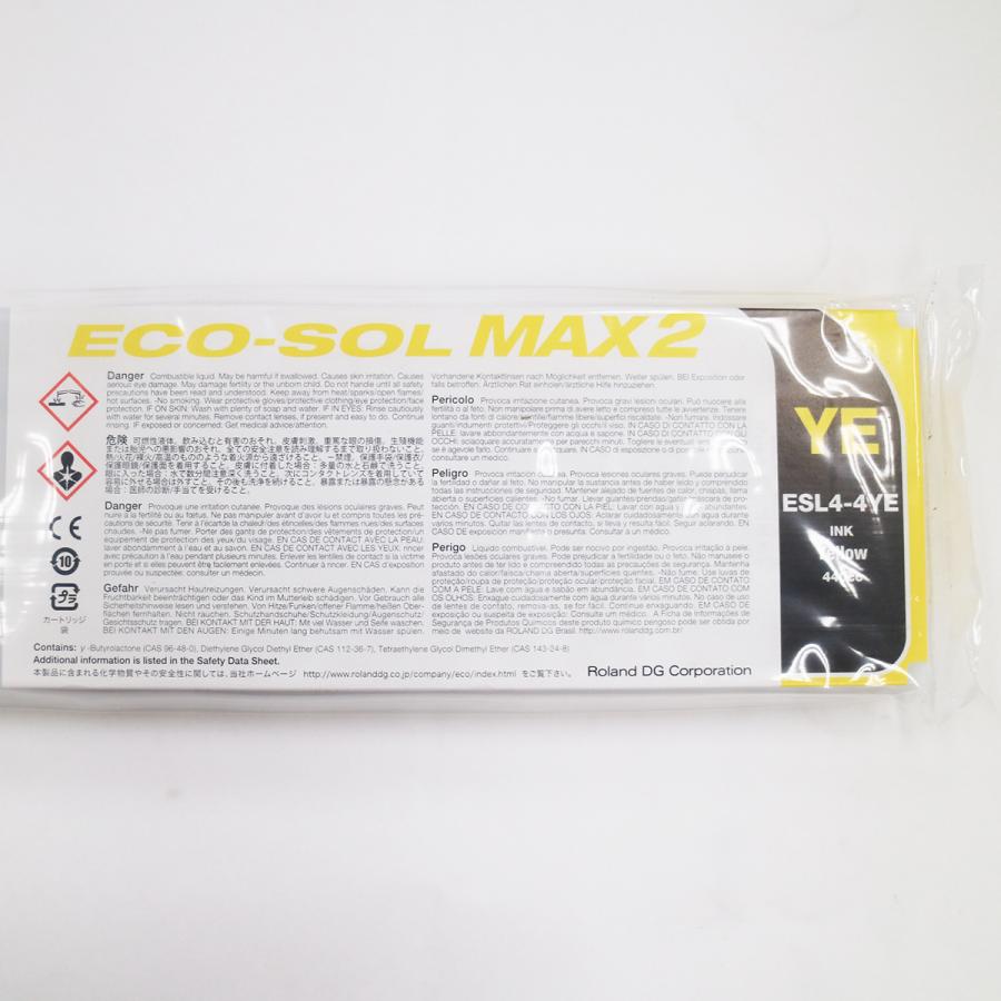 ローランドDG ECO-SOL MAX2インク（イエロー） 440ml ESL4-4YE