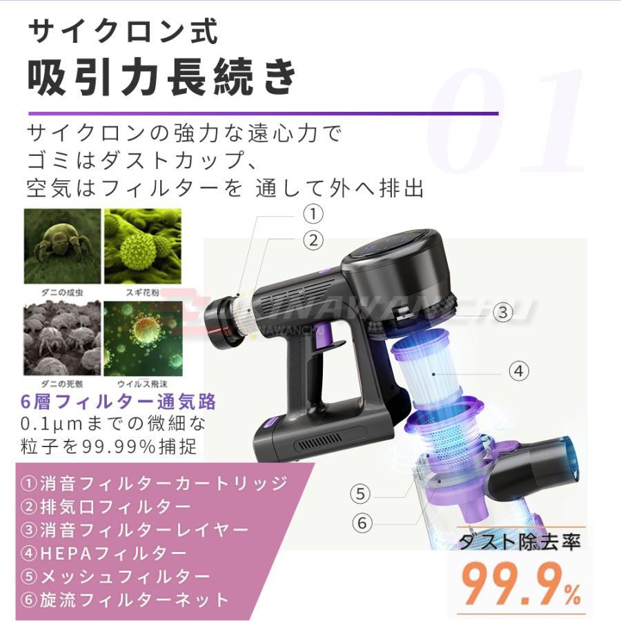 掃除機 コードレス 強力 充電式 サイクロン 22000pa 軽量 静音 掃除機 コードレス 強力 充電式 サイクロン 22000pa 軽量 静音